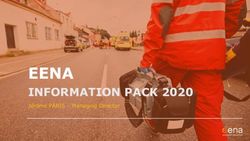 EENA INFORMATION PACK 2020 - Jérôme PÂRIS - Managing Director - EENA | The European Emergency ...
