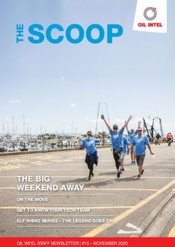 SCOOP - THE BIG WEEKEND AWAY ON THE MOVE GET TO KNOW YOUR TECH TEAM ELF RHINO SERIES - THE LEGEND GOES ON - Total Oil NZ