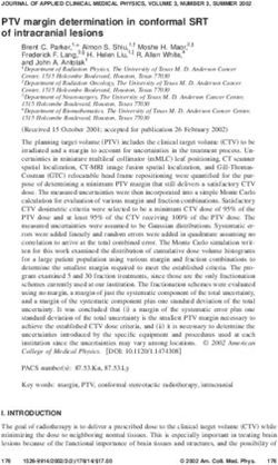 PTV margin determination in conformal SRT of intracranial lesions