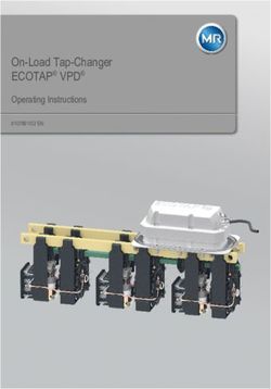 On-Load Tap-Changer ECOTAP VPD - Operating Instructions 6107891/02 EN
