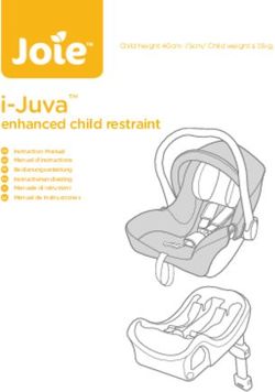 I-Juva enhanced child restraint - Joie