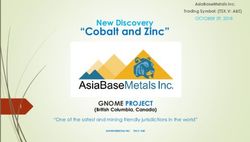 "Cobalt and Zinc" New Discovery - GNOME PROJECT - AsiaBaseMetals Inc.