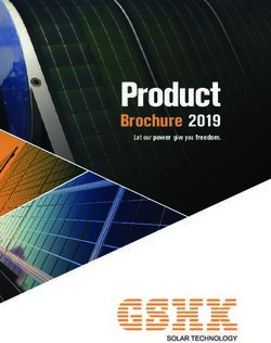 Product Brochure 2019 - Let our power give you freedom - GSHK
