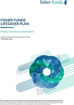 FISHER FUNDS LIFESAVER PLAN - Product Disclosure Statement