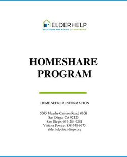HOMESHARE PROGRAM HOME SEEKER INFORMATION - 5095 Murphy Canyon Road, #100 San Diego, CA 92123 San Diego: 619-284-9281 Vista or Poway: 858-748-9675 ...