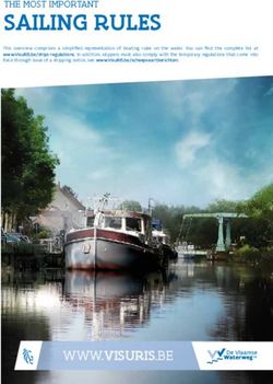 SAILING RULES THE MOST IMPORTANT - VisuRIS