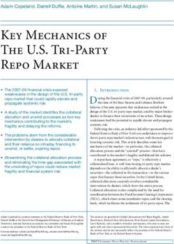 Key Mechanics of The U.S. Tri-Party Repo Market