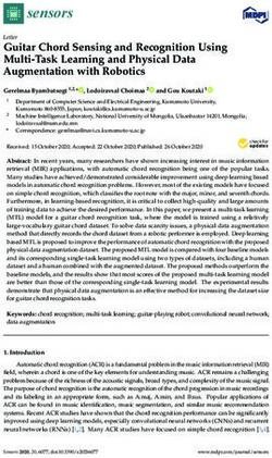 Guitar Chord Sensing and Recognition Using Multi-Task Learning and Physical Data Augmentation with Robotics - MDPI