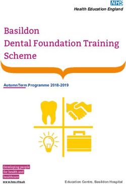 Basildon Dental Foundation Training Scheme - NHS Health Education England