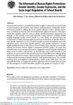 The Aftermath of Human Rights Protections: Gender Identity, Gender Expression, and the Socio-Legal Regulation of School Boards