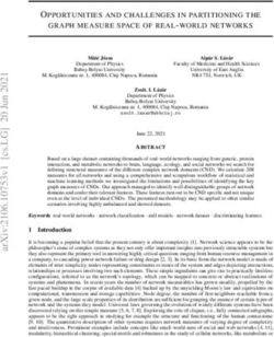 OPPORTUNITIES AND CHALLENGES IN PARTITIONING THE GRAPH MEASURE SPACE OF REAL-WORLD NETWORKS