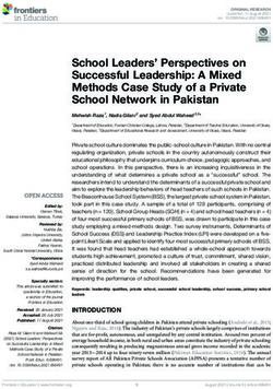 School Leaders' Perspectives on Successful Leadership: A Mixed Methods Case Study of a Private School Network in Pakistan - Frontiers