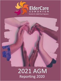 2021 AGM Reporting 2020 - Society for Adult Day Programs - ElderCare Edmonton