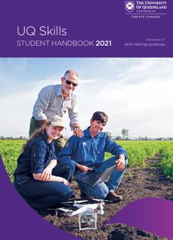 UQ Skills STUDENT HANDBOOK 2021 - skills-training.uq.edu.au - University ...