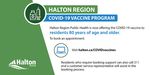 TOP STORY: Vaccines now available for 80+ residents!