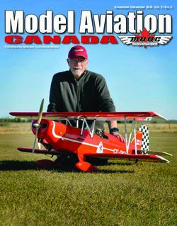 Model Aviation CANADA - November-December 2020, Vol. 51 No. 6 - Model ...