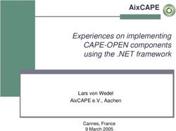 Experiences on implementing CAPE-OPEN components using the .NET framework - AixCAPE