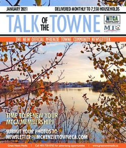 Talk tOWNE Of thE - time to renew your mtca membership! - My Calgary