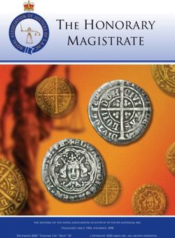 MAGISTRATE The HONORARY - Royal Association of ...