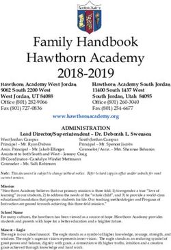 Family Handbook Hawthorn Academy 2018-2019