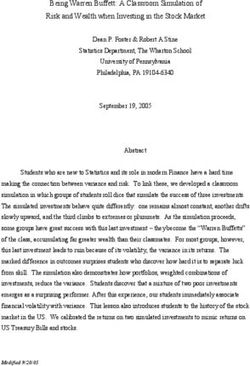 Being Warren Buffett: A Classroom Simulation of Risk and Wealth when Investing in the Stock Market