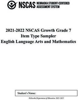 2021-2022 NSCAS Growth Grade 7 Item Type Sampler English Language Arts ...