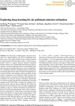 Exploring deep learning for air pollutant emission estimation