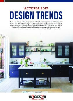 Design Trends ACCESSA 2019 - Accessa Coatings