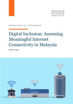 Digital Inclusion: Assessing Meaningful Internet Connectivity in Malaysia - Rachel Gong - Khazanah Research Institute