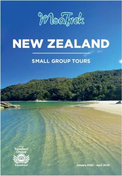 NEW ZEALAND SMALL GROUP TOURS - January 2022 - April 2023 - MoaTrek