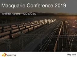 Macquarie Conference 2019 - Andrew Harding - MD & CEO