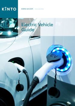 Electric Vehicle Guide - KINTO-UK.COM 0333 222 0966