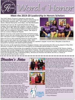 Meet the 2019-20 Leadership in Honors Scholars - CCAC