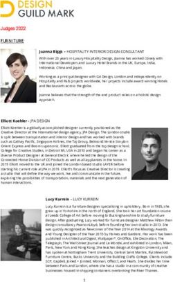 FURNITURE Judges 2022 - CSA