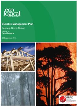 Bushfire Management Plan - Beenyup Grove, Byford