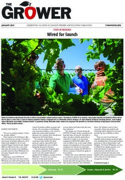 Wired for launch STATE OF RESEARCH - Grower