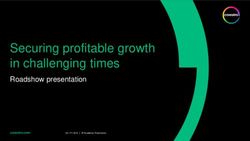 Securing profitable growth in challenging times - Roadshow presentation - Covestro