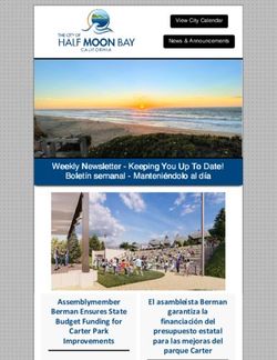 Assemblymember - Keeping You Up To Date! Boletín semanal