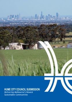 HUME CITY COUNCIL SUBMISSION - Delivering Melbourne's Newest Sustainable Communities - Parliament of Victoria