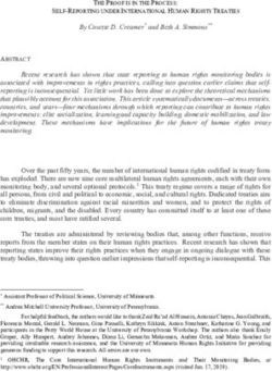 By Cosette D. Creamer* and Beth A. Simmons** - Penn Law