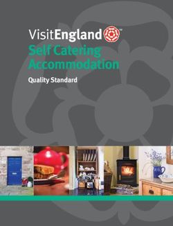Self Catering Accommodation - Quality Standard