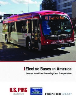 Electric Buses in America - Lessons from Cities Pioneering Clean Transportation - US PIRG
