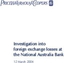 Investigation into foreign exchange losses at the National Australia Bank - 12 March 2004