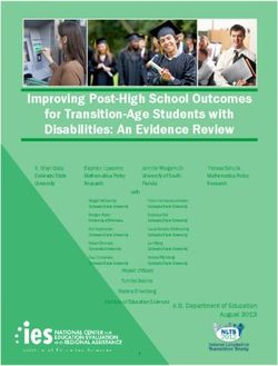 Improving Post-High School Outcomes for Transition-Age Students with Disabilities: An Evidence Review