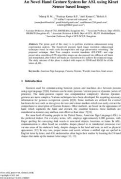 An Novel Hand Gesture System for ASL using Kinet Sensor based Images