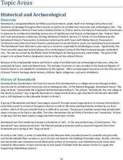 Topic Areas - Kennebunk, ME