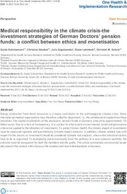 Medical responsibility in the climate crisis-the investment strategies of German Doctors' pension funds: a conflict between ethics and monetisation