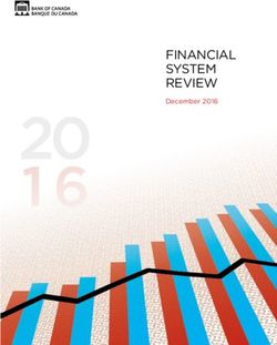 FINANCIAL SYSTEM REVIEW - December 2016 - Bank of Canada