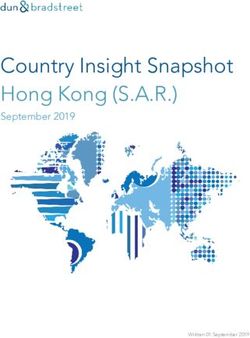 Country Insight Snapshot Hong Kong (S.A.R.) - September 2019 - Written 01 September 2019 - Bisnode