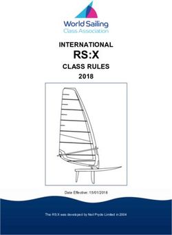 RS:X INTERNATIONAL CLASS RULES 2018 2016 - Date Effective: 15/01/2018 - 2018 Sailing World ...
